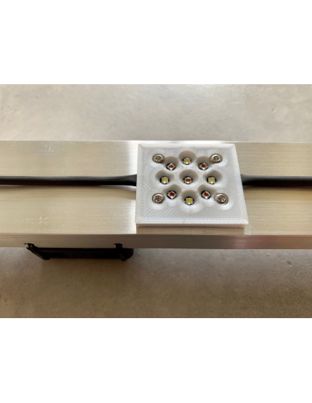 Rail LED V6.3PF (Nouveau Pure Floraison) 100cm 100W 24V 5 spots