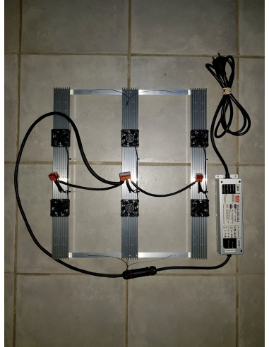Lampe LED V6.4PF 180W 24V 9 spots