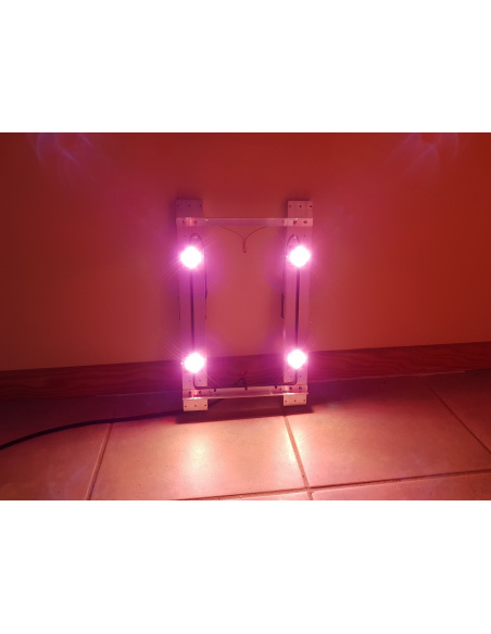 Lampe LED V6F (Floraison Compatible Croissance) 75W 24V 4 spots