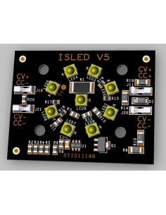 Carte V5TT 8 LEDs 130° 24V 20W 800mA