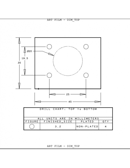 Carte V6.4PF 9 LEDs 130° 23,9V 20W 750mA
