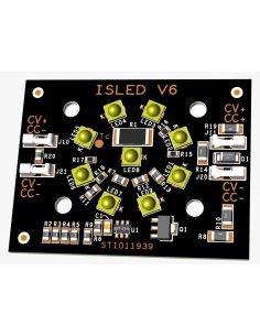 Carte V6.4PF 9 LEDs 130° 23,9V 20W 750mA