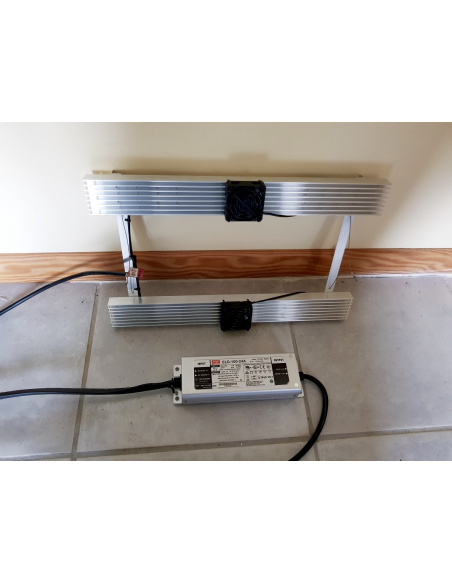 Lampe LED V5TT terrarium haute puissance 76W 24V 4 spots