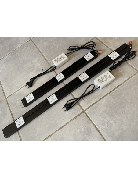 Lampe 2x2 spots passif 2x40cm 40W V5Tc 5000K Rsp0a Nichia